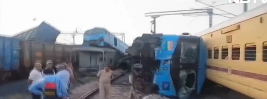 Train collision in Punjab Sirhind